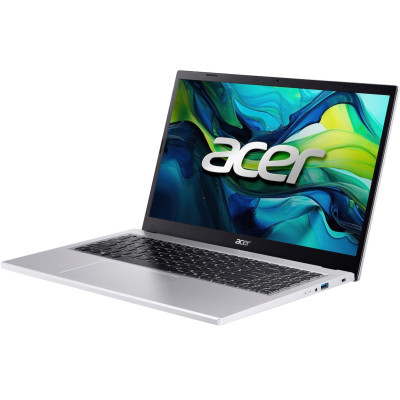 Ноутбук Acer Aspire Go AG15-41P 15.6" FHD IPS, AMD R5-7535HS, 16GB, F512GB, UMA, Lin, серебристый