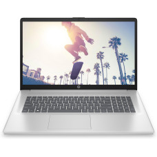 Ноутбук HP 17-cn4012ua 17.3&quot; FHD IPS AG, Intel 3-100U, 16GB, F512GB, UMA, DOS, сріблястий