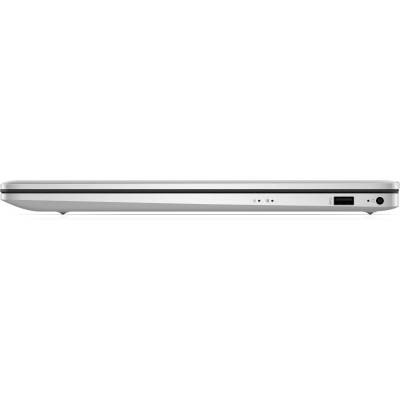 Ноутбук HP 17-cn4012ru 17.3" FHD IPS AG, Intel 3-100U, 16GB, F512GB, UMA, DOS, серебристый