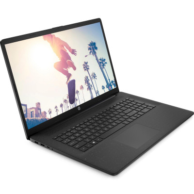 Ноутбук HP 17-cn4013ru 17.3" FHD IPS AG, Intel 3-100U, 16GB, F512GB, UMA, DOS, черный