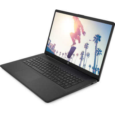 Ноутбук HP 17-cn4013ru 17.3" FHD IPS AG, Intel 3-100U, 16GB, F512GB, UMA, DOS, черный