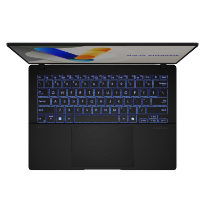 Ноутбук ASUS Vivobook S 14 S5406SA-QD031W 14" WUXGA OLED, Intel Ultra 5 226V, 16GB, F512GB, UMA, Win11, Черный