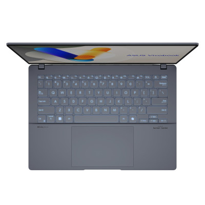 ASUS Vivobook S 14 S5406SA-QD004W 14" WUXGA OLED, Intel Ultra 5 226V, 16GB, F512GB, UMA, Win11, Голубой