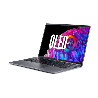Ноутбук Acer Swift Go 14 SFG14-63 14" 2.8K OLED, AMD R5-8645HS, 16GB, F512GB, UMA, Win11, серый