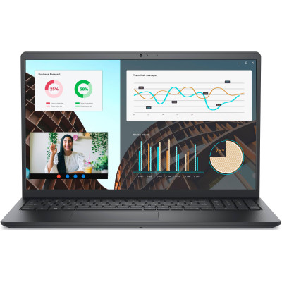 Ноутбук Dell Vostro 3530 15.6" FHD AG, Intel i3-1305U, 8GB, F512GB, UMA, Lin, черный