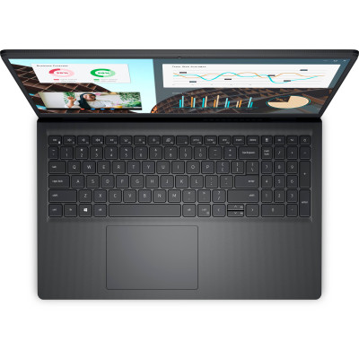 Ноутбук Dell Vostro 3530 15.6" FHD AG, Intel i3-1305U, 8GB, F512GB, UMA, Lin, черный