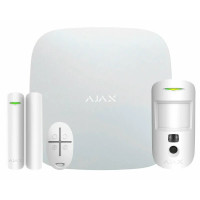 Ajax StarterKit Cam Plus HDR ECG (8EU) UA white Комплект охранной сигнализации