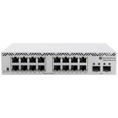 MikroTik CSS318-16G-2S+IN Коммутатор 16 портов управляемый
