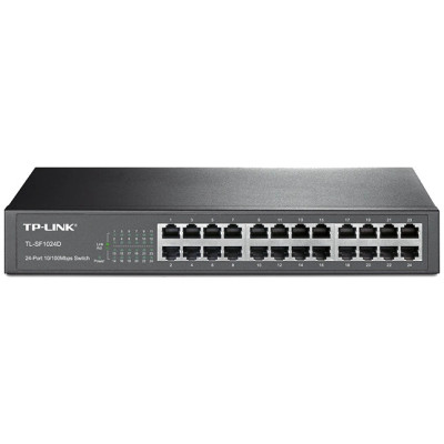 TP-LINK TL-SF1024D Комутатор 24 порти некерований