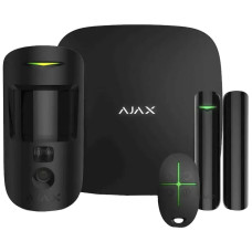 Ajax StarterKit Cam HDR (8EU) UA black Комплект сигналізації
