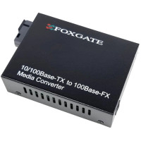 FoxGate EC-B-0,1-1SM-1310nm-20-LFP Оптоволоконний медіаконвертер