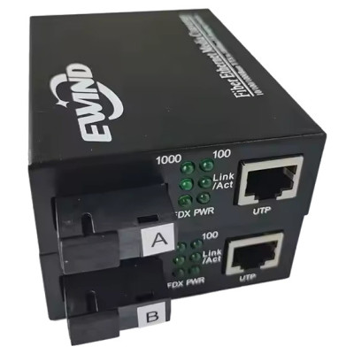 Ewind EW-810GS-20A/B 1000M Медіаконвертер