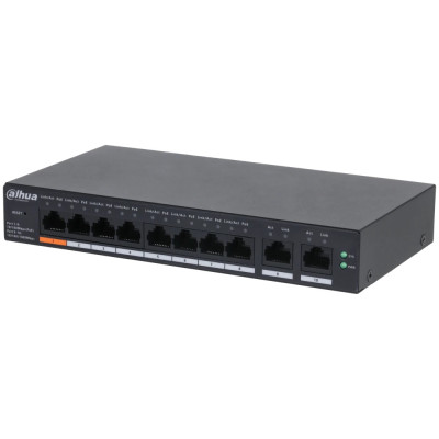 Dahua DH-CS4010-8ET-60 PoE Комутатор 8 портів керований