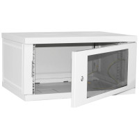 IPCOM СН-4U-060х035-ДС-7035 (RAL7035) Шафа телекомунікаційна скло