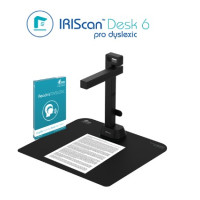Сканер A3 Canon IRIScan Desk 6 Pro Dyslexic (21MP,60ст/хв,MP3,WAV,MIC,USB,Dyslexic,книжковий,чорний)