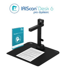 Сканер A3 Canon IRIScan Desk 6 Pro Dyslexic (21MP,60ст/хв,MP3,WAV,MIC,USB,Dyslexic,книжковий,чорний)