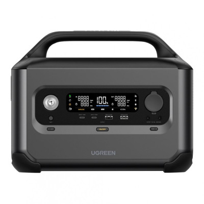 Зарядна станція Ugreen Power Roam 15050 600Вт (680Вт/г) AC,MPPT,UPS,WIFI/BT Зарядна станція Ugreen Power Roam 15050 600Вт (680Вт/г) AC,MPPT,UPS,WIFI/BT
