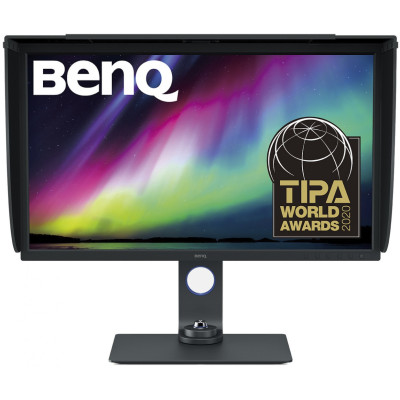 TFT 32" BenQ SW321C, IPS, 4K, 99% Adobe RGB, HDMI, DP, USB Type-C, USB хаб, Card Reader, сірий TFT 32" BenQ SW321C, IPS, 4K, 99% Adobe RGB, HDMI, DP, USB Type-C, USB хаб, Card Reader, сірий