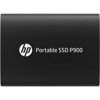 SSD external, USB 3.1 Gen2 Type-C 2Tb, HP P900, TLC, Black, черный, Retail