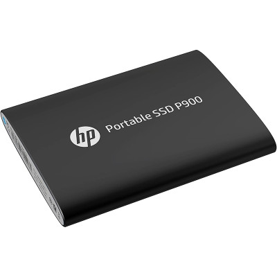 SSD external, USB 3.1 Gen2 Type-C 2Tb, HP P900, TLC, Black, черный, Retail