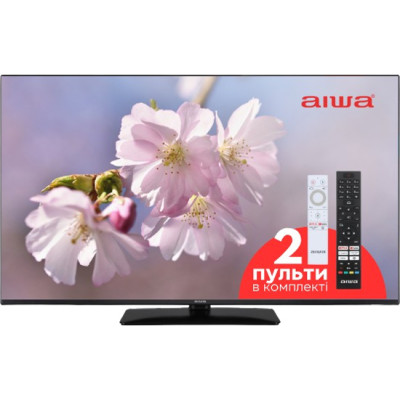 TV 55 AIWA QLED-855UHD-SLIM UHD/QLED/T2/Android 11/2 x 10W/Dolby Digital/Wi-Fi/200x200 M6/Black TV 55 AIWA QLED-855UHD-SLIM UHD/QLED/T2/Android 11/2 x 10W/Dolby Digital/Wi-Fi/200x200 M6/Black