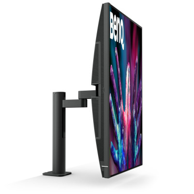 TFT 31.5" BenQ PD3205UA, IPS, 4K UHD, 99% sRGB, HDMI, DP, USB-С, USB-hub, HAS, колонки, темно-сірий