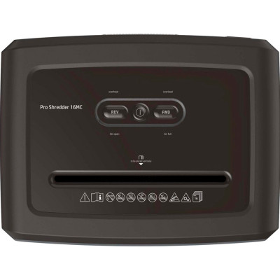 Знищувач документів HP Pro Shredder 16MC, A4, 80g х 16 листів, 2*15, 30 л., P-5