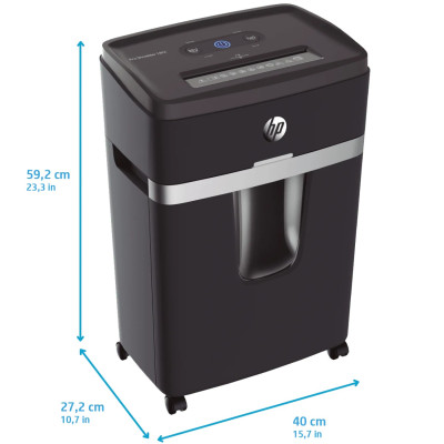 Знищувач документів HP Pro Shredder 18CC, A4, 80g х 18 листів, 4*35, 25 л., P-4