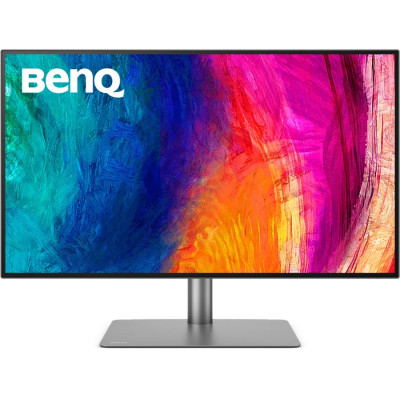 TFT 32" BenQ PD3225U, IPS, 4K, HDMI, DP, USB-C, USB hub, HAS, Pivot, темно-сірий TFT 32" BenQ PD3225U, IPS, 4K, HDMI, DP, USB-C, USB hub, HAS, Pivot, темно-сірий