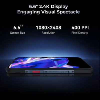 Мобільний телефон OUKITEL WP35 8/256GB Grey (6931940750646)