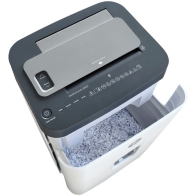 Знищувач документів HP OneShred Auto 200CC, A4, 80g х 13 листів, 4.3*12, 28 л., P-4