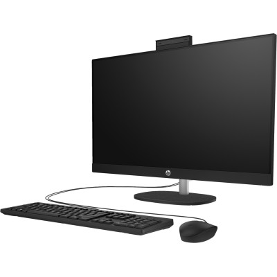 Моноблок 27"HP 27-cr0040ua AiO Ryz5 7520U/16Gb/SSD512Gb/WiFi/Cam/K M/DOS/Jet Black