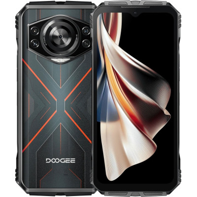 Смартфон Doogee S cyber 6.58" FHD+ /8GB/256GB/ T606 / 10800mAh / 50+16Мп NFC/IP68/IP69K Black Смартфон Doogee S cyber 6.58" FHD+ /8GB/256GB/ T606 / 10800mAh / 50+16Мп NFC/IP68/IP69K Black