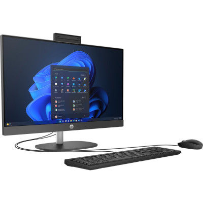 Компьютер HP ProOne 240 G10 AiO / i5-1335U, 16, 512, K M, Cam, WiFi, HAS, W11Pro (9H6K4ET)
