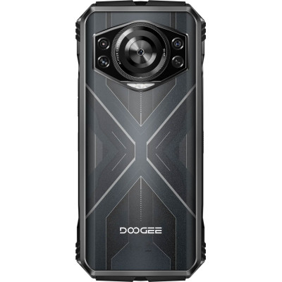 Смартфон Doogee S cyber 6.58" FHD+ /8GB/256GB/ T606 / 10800mAh / 50+16Мп NFC/IP68/IP69K Silver