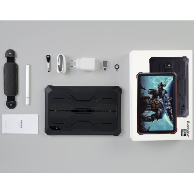 Планшет Blackview Active 8 Pro 10.36" FHD+ /8GB/256GB/ G99 /22000mAh/ 48+16Мп /LTE/NFC/ IP69K/ Orang
