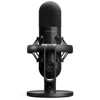 Ігровий стрим мікрофон SteelSeries Alias Pro RGB XLR Stream Mixer 1" Capsule