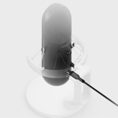 Ігровий стрим мікрофон SteelSeries Alias RGB USB 1" Capsule