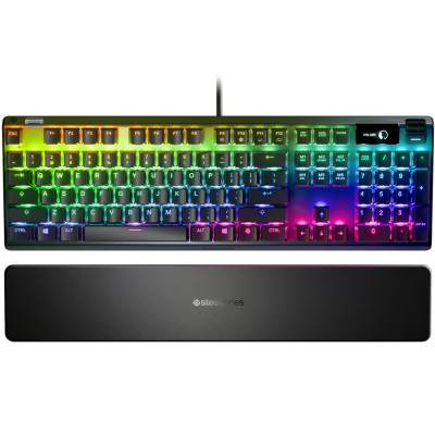 Клавіатура ігрова механічна SteelSeries Apex 7 (Red Switch) UA OLED Smart Display Клавіатура ігрова механічна SteelSeries Apex 7 (Red Switch) UA OLED Smart Display
