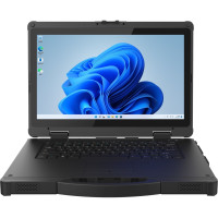 Защищенный ноутбук AGN x14A 14"FHD LCD /i5-1235U/ 16G+512SSD/IP65 MIL-STD-810H Black