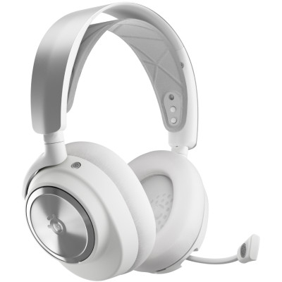 Ігрова гарнітура SteelSeries Arctis Nova Wireless P White PC/PS/SW/MAC/MOB