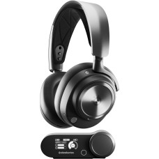 Ігрова гарнітура SteelSeries Arctis Nova Wireless P Black PC/PS/SW/MAC/MOB