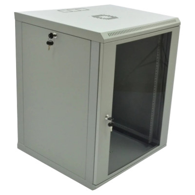 15U 600х600х773 мм акрилове скло сіре Шафа