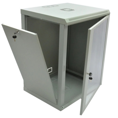 15U 600х600х773 мм акрилове скло сіре Шафа