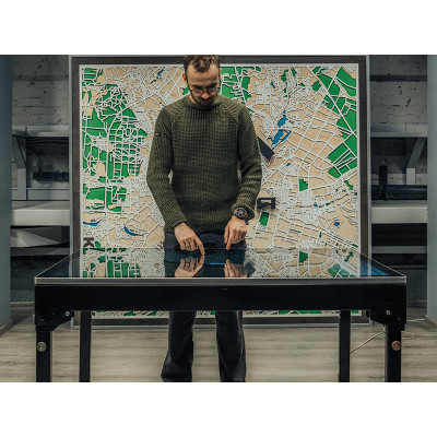 Інтерактивний стіл INTBOARD C3 KORDON 43 BK