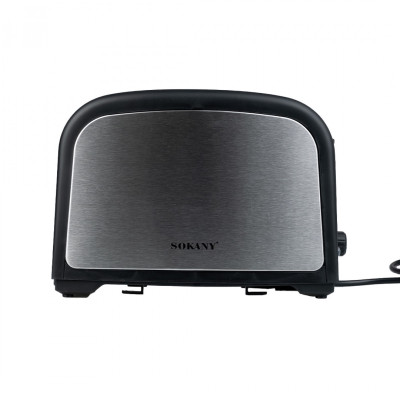 Тостер Sokany HJT008SBST із двома відділеннями 800 Вт.