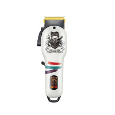 Тример для бороди та волосся VGR V-699B акумуляторний USB зарядка білий