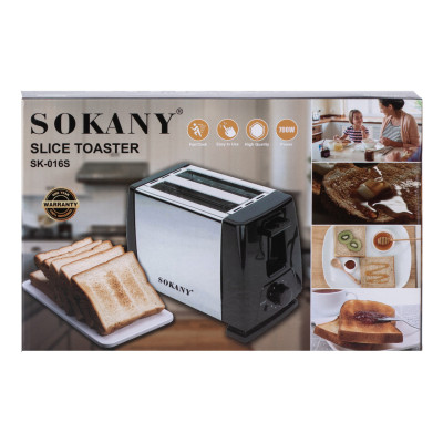 Тостер Sokany HJT-016S електричний 700 Вт
