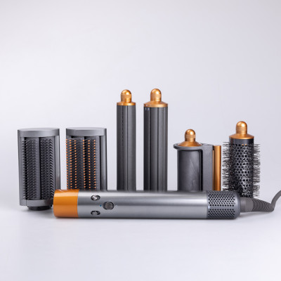 Мультисталер для волосся Airwrap Complete Long 6 насадок, сірий X9G