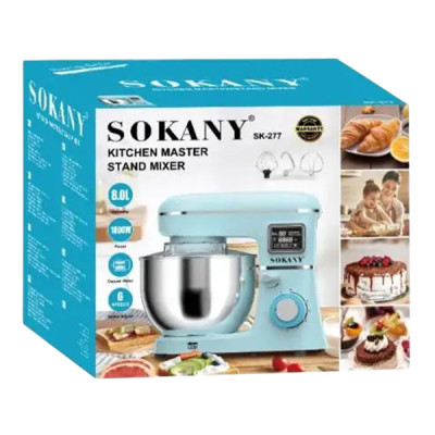 Міксер планетарний Sokany SK277 професійний 1800 Вт